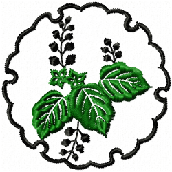 Flowers And Tree Embroidery Design 2 Flowers And Tree Embroidery Design 2